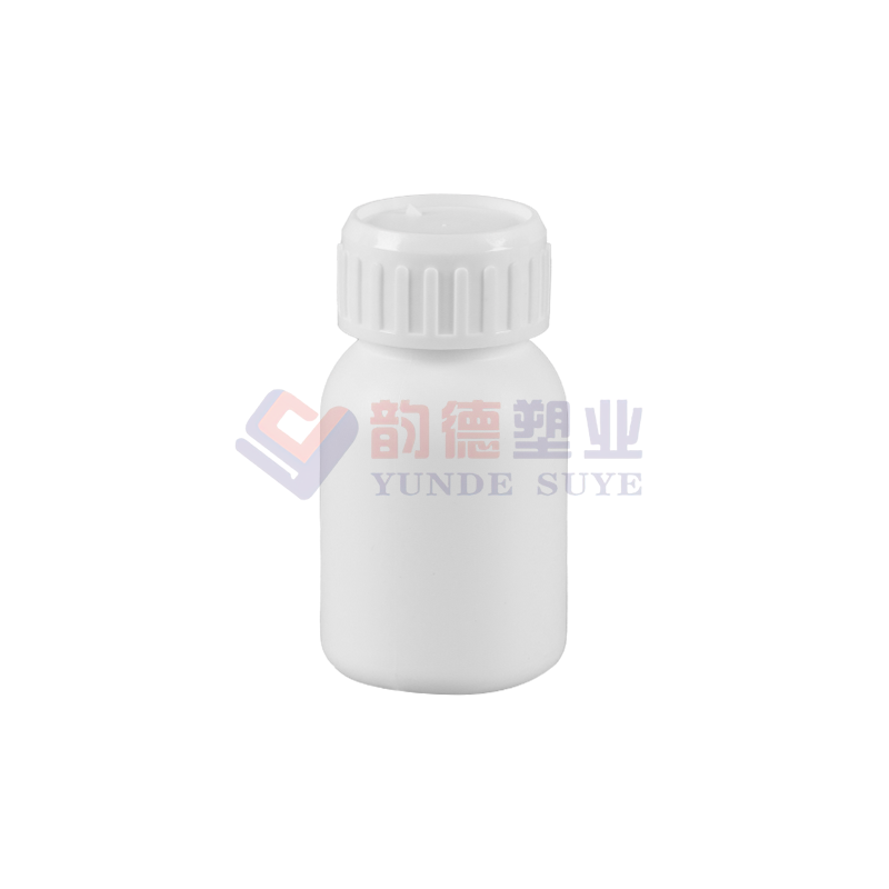 Kemisk flytande fluorerad rund flaska 50mL-01 (förtjockad)