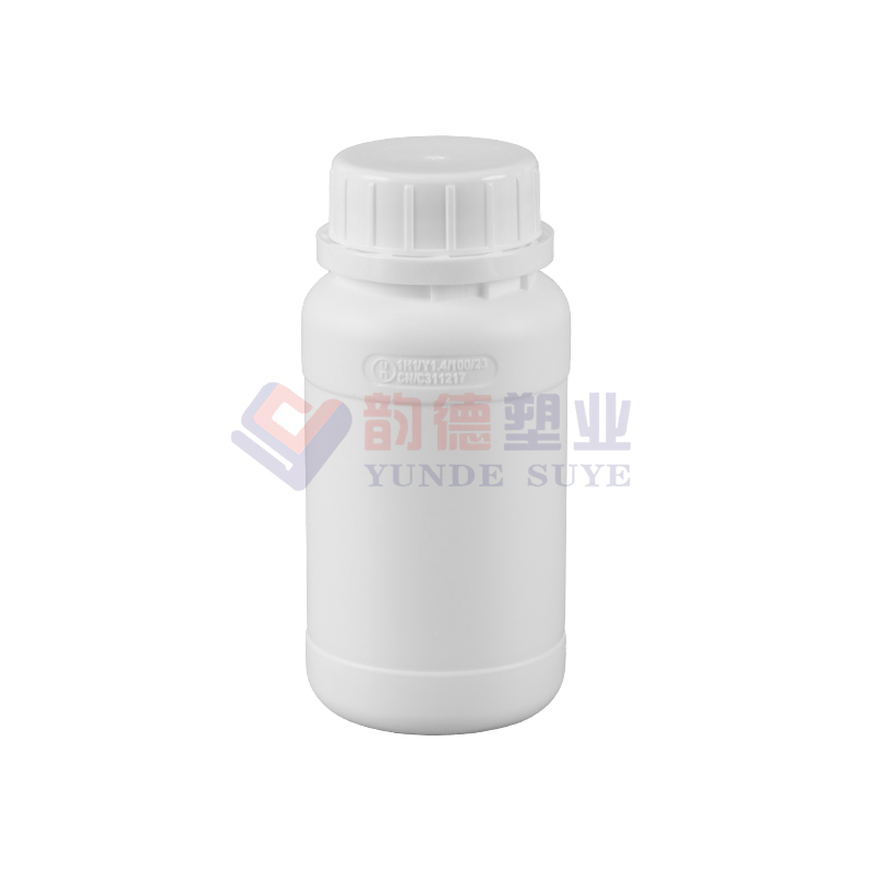 Anti-penetration förtjockad fluorerad rund flaska 200ml-01